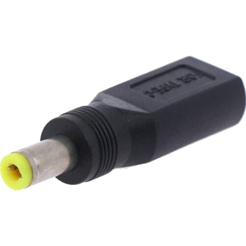 USB 3.1 Type C USB-C Female To DC 5.5mm X 2.1mm Male Power Charge Adapter Connector Adaptor 5.5 Mm/2.1 Mm Type-c