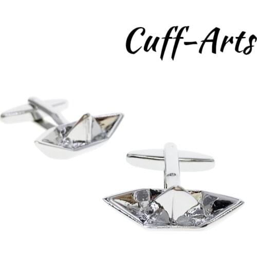 Cufflinks for Mens Paper Boat Cufflinks Gifts for Men Shirt Luxury Cuff links Gemelos Bouton De Manchette by Cuffarts C10220