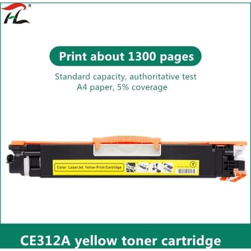 1PCS CE310 CE310A -313A 126A 126 Compatible Color Toner Cartridge For HP LaserJet Pro CP1025 M275 100 Color MFP M175a M175nw
