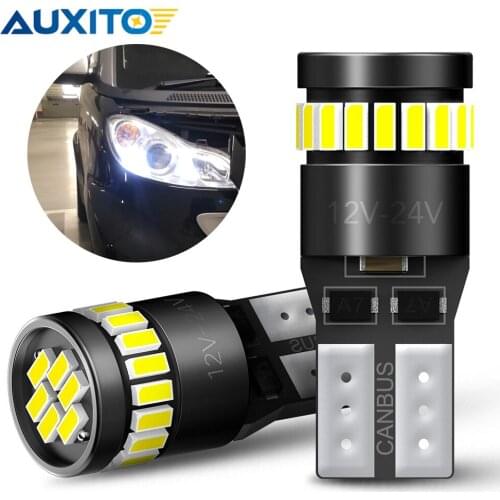 2Pcs T10 Led Canbus No Error Car Parking Position Lights Interior Lamp W5W Led 12V For Renault Megane 2 3 1 Duster Clio 5 Logan