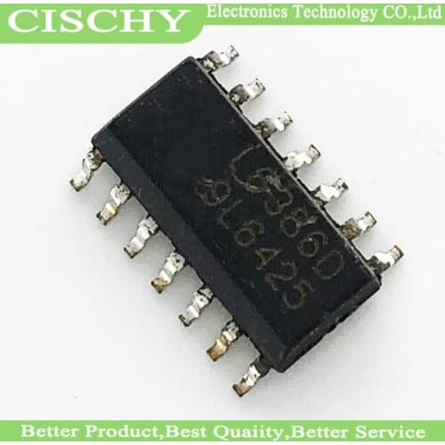 5pcs/lot L6386 L6386D L6386AD L6386ED L6386ED013TR SOP-14