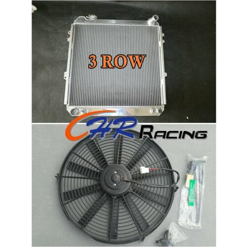ALUMINUM RADIATOR Toyota Pickup Truck 3.0L V6 1988-1995 1989 1990 1991 1992 +FAN