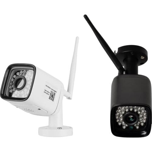 Wireless HD Security Camera 2-Way Audio Motion Detection Surveillance Black