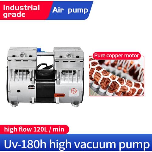 Jianyue oil-free vacuum pump Silent industrial air pump small negative pressure pump beauty instrument SMT machine vacuum pump