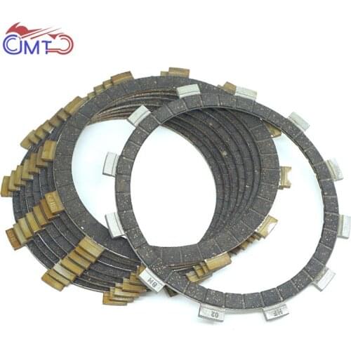 For Yamaha XJ550 Maxim 550 XJ550R Seca 1981 1982 1983 Genesis FZ700 1987 FZ750 1988 Clutch Friction Disc Plate Kit 8P Set