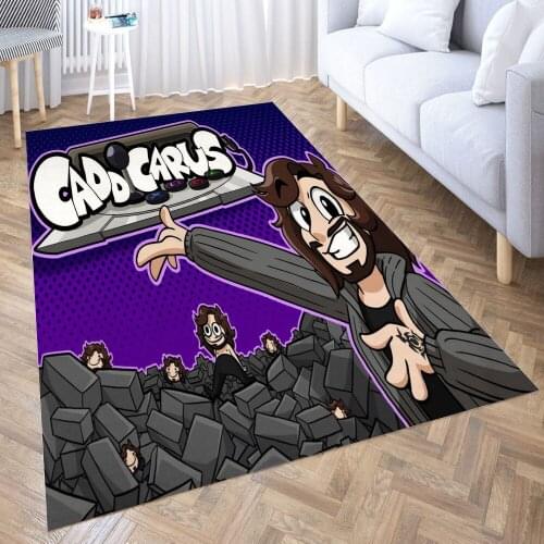 Welcome to the Show Carpet for Living Room 3D Anime Cartoon Rug Gamer Teen Room Bedside Lounge Rug Kids Children Floor Mats