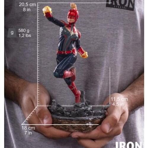 Marvel Avengers Captain Marvel PVC Statue Figure Model Toys