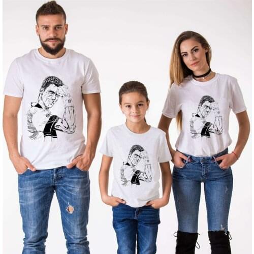 Djokovic T-Shirts Family Matching Clothes Mommy and Me Clothes Djokovic Short Sleeve T-Shirt Boys Clothes Djokovic Leisure Shirt
