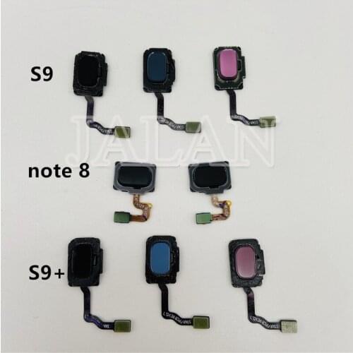 Home Button Fingerprint Sensor Flex Cable For note 8 s9 s9 plus Key Menu Button replacement mobile phone repair