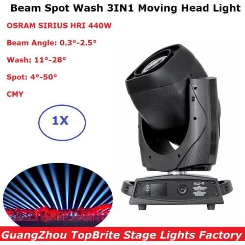 Lyre 440W 20R Beam Spot Wash 3IN1 Moving Head Light DMX512 Controller Beam Spot Light Stage Dj Lighting Effect Moving Head Light