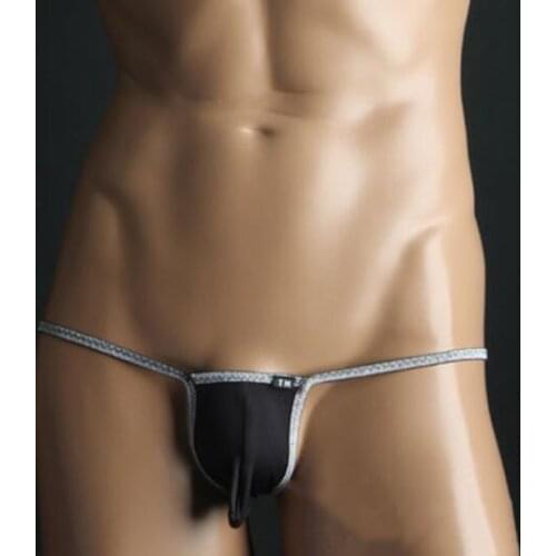 Mens Sexy pouch thongs Underwear Men Bikini Thong Underwears gay boysunderwear male T-back underpants