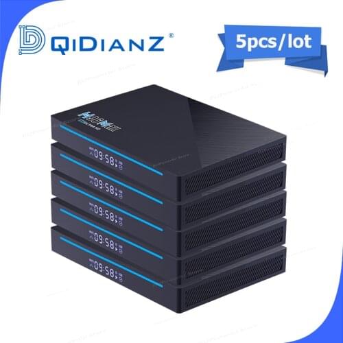 5PCS Smart tv box H96 MAX Android 11 2.4G/5G Wifi BT 4.0 RK3566 Quad-Core 64bit 8K 1080P Full HD H96MAX Set-Top Box VS IPTV