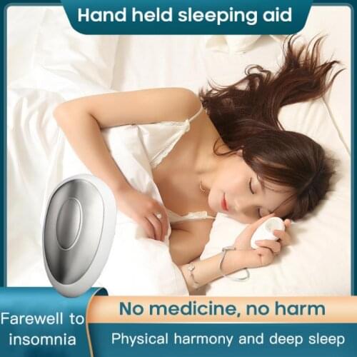 Smart Microcurrent Sleep Holding Sleep Aid Instrument Pressure Relief Sleep Device Hypnosis Instrument Health Massager And Relax