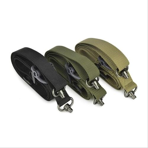 Tactical Multi-Function Hunting Strap Rifle Gun Rope MS4 Missions Sling Quick Detach QD Swivel Dual 2 Points