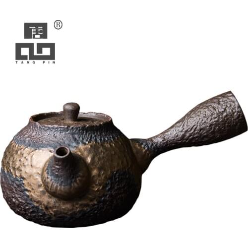 TANGPIN ceramic kyusu teapot kettle chinese ceramic tea pot 220ml