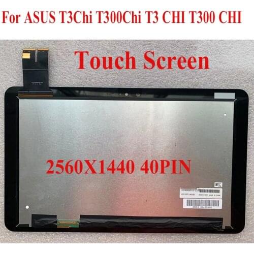 12.5 "Inch For Asus T300chi T3chi LCD Display With Front Glass touch screen B125HAN01.0 FHD 1920X1080