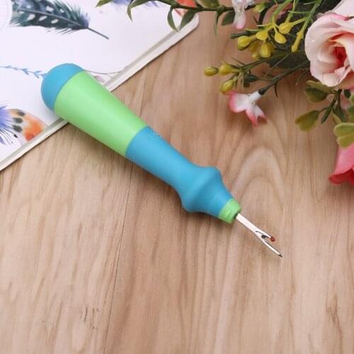 12cm TPR Handle Thread Cutter Seam Ripper Stitch Unpicker Craft Hand Tools Needles Arts Sewing Accessories