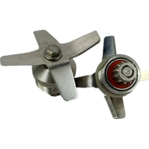 2Pcs for JTC Blender Knife Stainless Steel Blender Blade TM-767 Spare Parts Grinder 67-02 Knife Broken Soymilk Blade