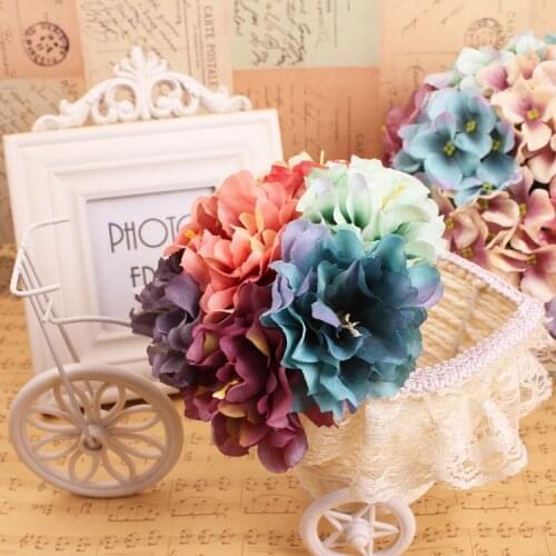 5pcs 10CM Wedding Decorations Home Peony Flower Head Imitation Peony Flower Wedding Background Of Flower Wall Party Decoration