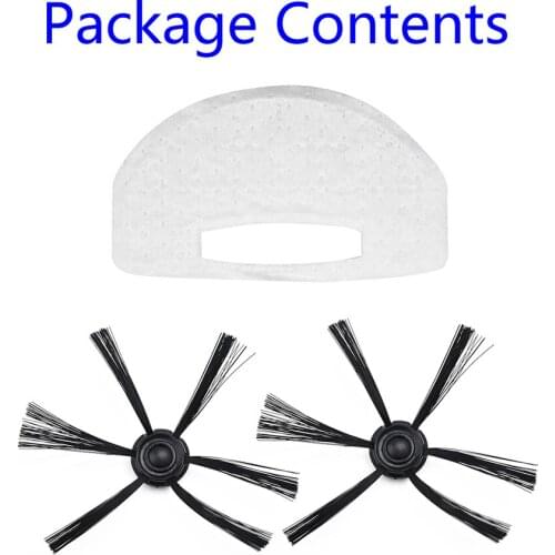 Attachments Side Brush Filter Parts Kit For Isweep S320 Vacuum Cleaner