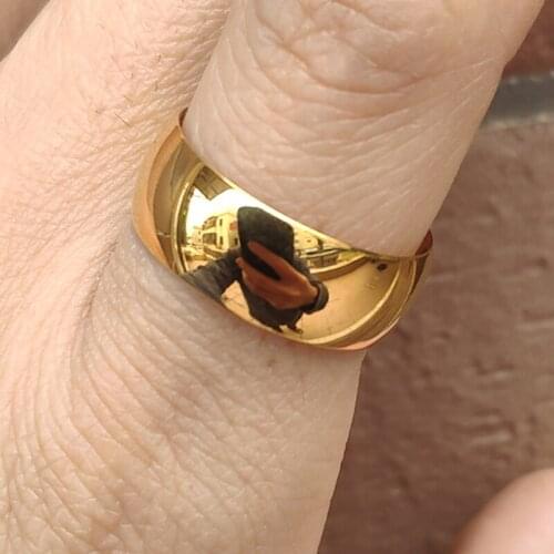 Titanium Steel Carbide Rings for Women Men Wedding Engagement Bands Polished Shiny Engraving Comfort Fit Gifts for Him Her