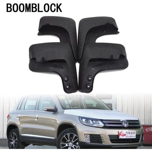 4pcs Car Front Rear Mud Flaps Mud Flap Mudguards Fender For 2008-2015 Volkswagen Tiguan VW Tiguan Accessories
