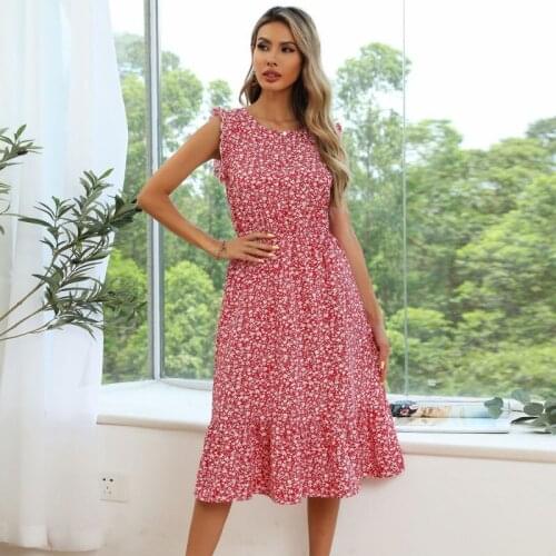 Sleeveless Summer Dresses CHUNCHUNMS China