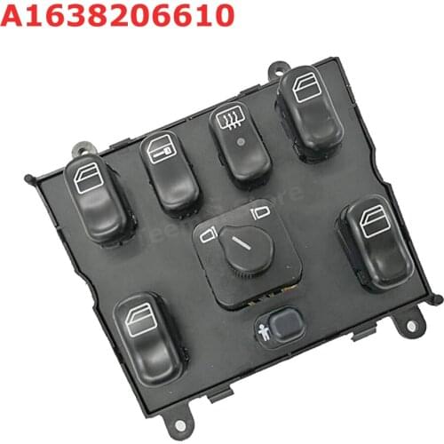 Power Window Master Switch Button 1638206610 A1638206610 for Mercedes-Benz W163 ML320 ML430 1998 1999 2000 2001 2002