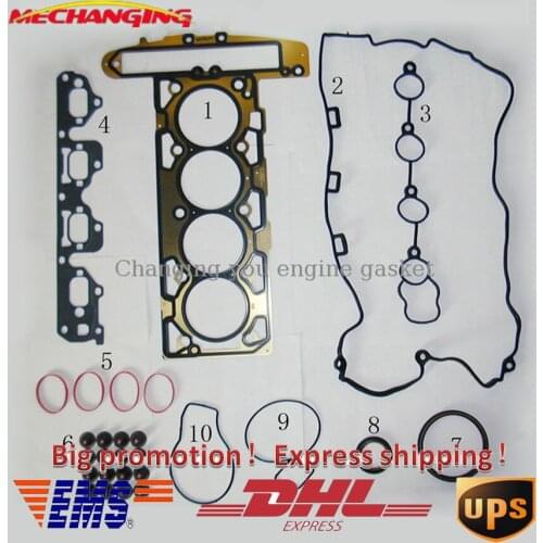 Kit For CHEVROLET HHR CAPTIVA / VAUXHALL ANTARA / OPEL ANTARA 2.4 LE5 A24XE Engine Rebuilding Kits Full Gasket Set 52290500