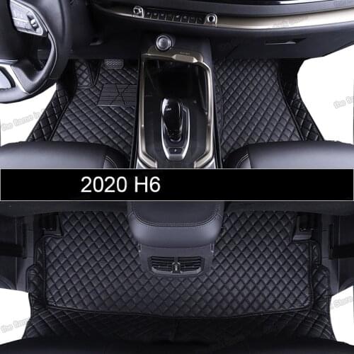 For haval H6 2017 2018 2019 2020 2021 leather car floor mats rug carpet interior accessories 2nd auto styling details