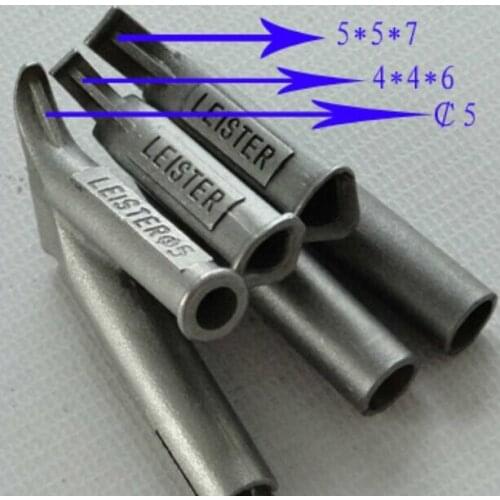 Round /triangle speed nozzle for plastic welder hot air gun tips plastic welding accessories tools