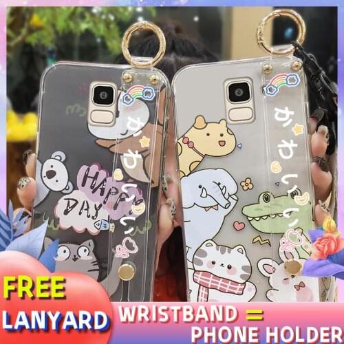 For men Cover Phone Case For Samsung Galaxy J6 2018 Euro Fashion Cartoon For Boy Luxury For Woman