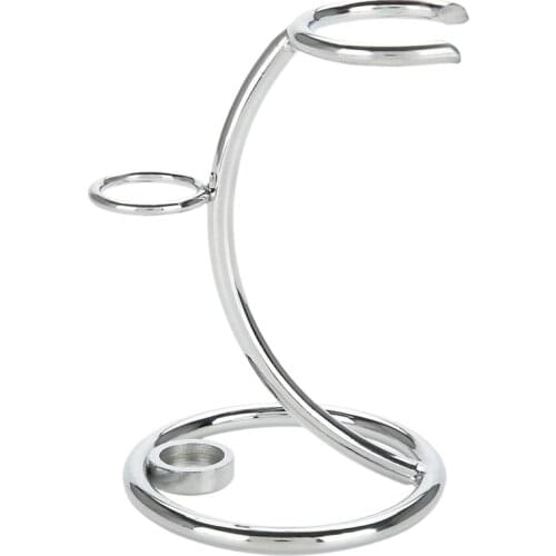 New Universal Shaving Brush Stand Simple Metal Safe Razor and Brush Holder Stand Shaver Kit Organizer for Men