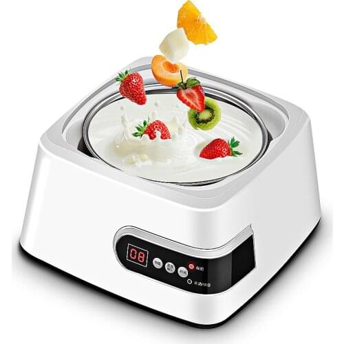 Full-automatic Yogurt Machine Household Multi-function Yogurt Maker Leben /Natto /Rice Wine +5 glass cups