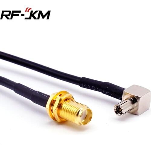 SMA Female to TS9 Male Connector External Adapter Splitter Combiner RF Coaxial Pigtail Cable for 3G 4G antennas RG174