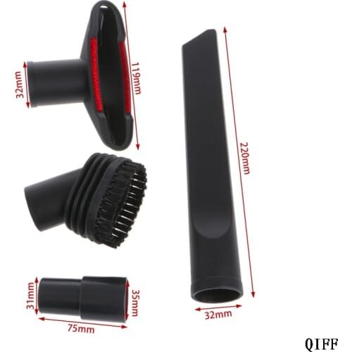 4 In 1 Vacuum Cleaner Brush Nozzle Home Dusting Crevice Stair Tool Kit 32mm Mar28