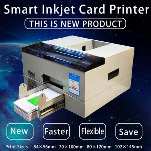 Smart ID Card Printer 6 Colors Continuous Inkjet CD DVD Printer PVC Card Printer
