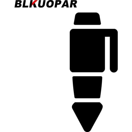 BLKUOPAR for Fountain Pen Business Car Stickers Waterproof Decals Windshield Occlusion Scratch Sunscreen Vinyl Material Decor