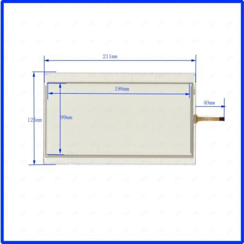 ZhiYuSun TECOM touchscreens 201mm*124mm touchsensor glass 201*124 used cad DVD video