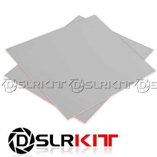 2pcs 18% Gray card set 10x8" for White balance exposure