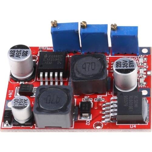 DC-DC LM2577S LM2596S Step Up Down Boost Voltage Converter Power Supply Module