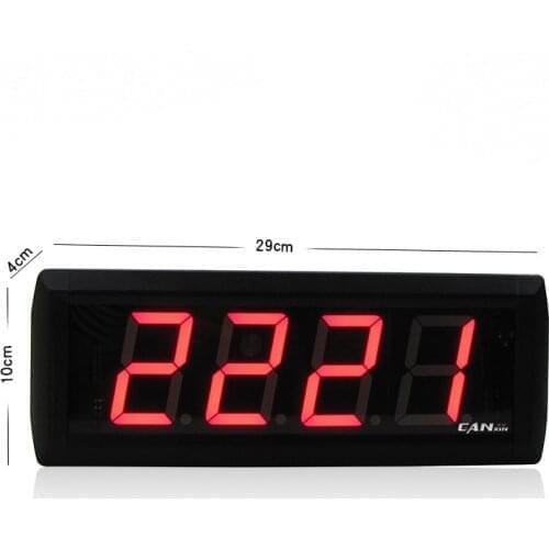 Ganxin 2.3 inch 4 digits wall mounted 9999 days countdown timer