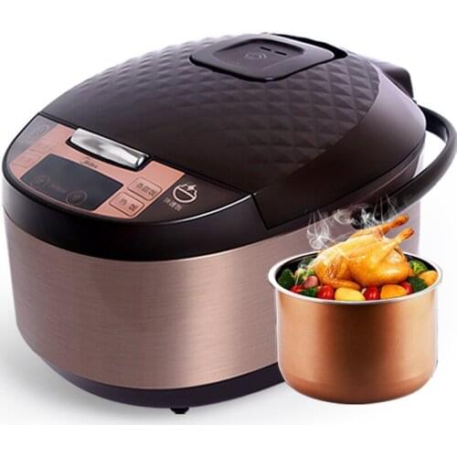 Multi-functional electric cooker 5L large capacity household intelligent reservation electric cooker for porridge cooking