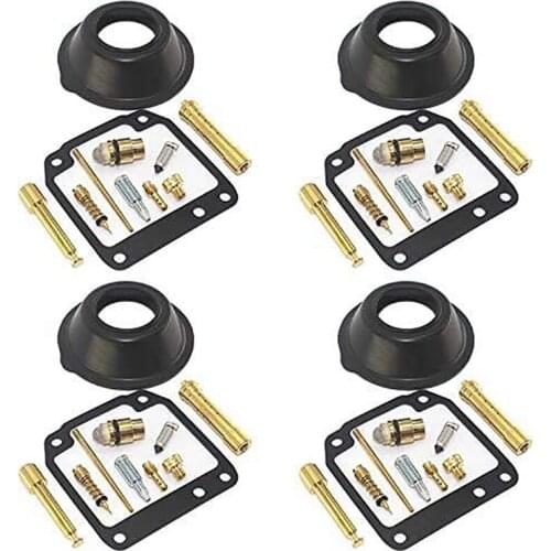 DHBH-Carburetor Repair Kit Jet Needle Float Valve Pilot Screw Chamber Gasket Diaphragm for Yamaha XJR400 XJR 400 R