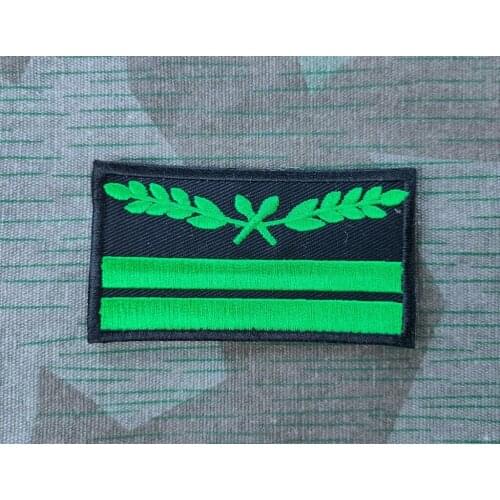 Repro WWII German Heer 1st Lieutenant Camo Sleeve Rank PATCH