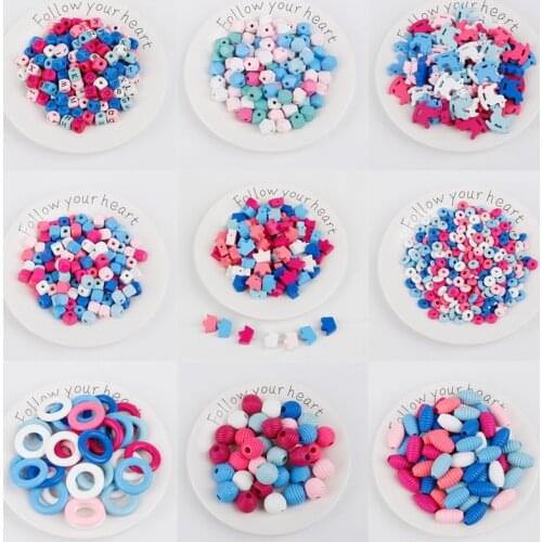 New Arrival Multi-style and multi-color Mix Color Handmade DIY Wooden Beads for Jewelry Making Wholesale High Quality