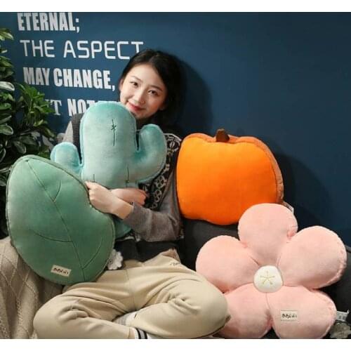 Holding Pillow Home Decoration The girl On Lovely Flower Kid Cushion Bed Head Pillows Sitting Room Sofa Back Of A Chair Sleeps