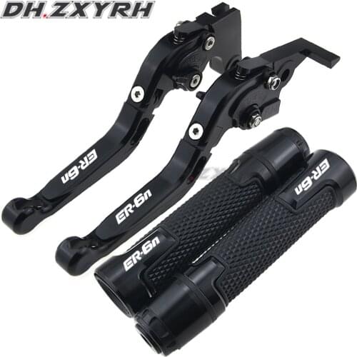 CNC Motorcycle Brakes Clutch Levers Handbar End Grips for KAWASAKI NINJA ER6N ER 6N ER-6N 2006 2007 2008