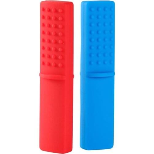 Silicone Teethers Kids Teething Toy for Children Autism and ADHD Oral Motor Chew Tools