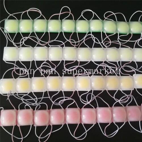 COB LED Module Strip Light Waterproof DC12V Ultra Bright DIY Lamp lighting Round Warm White Blue Green Pink